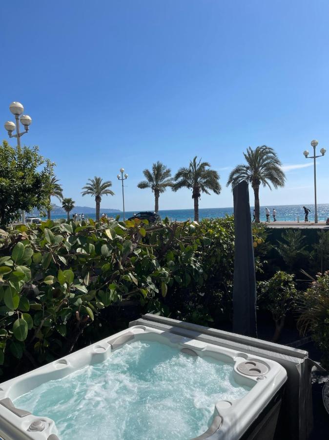 Luxury Garden Jacuzzi Promenade Lägenhet Nice Exteriör bild